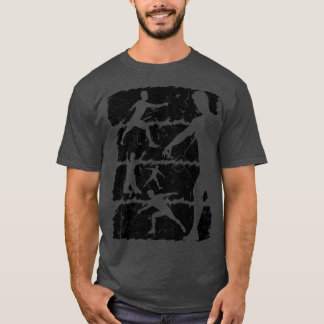 Camiseta Roupa do Jogador de Badminton