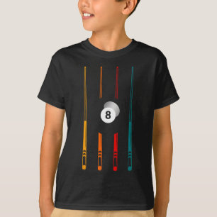 Camiseta Roupa do Jogador de Piscina Billiard