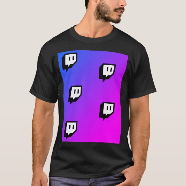 Camiseta Roupa do Jogador de Twitch (Frente)