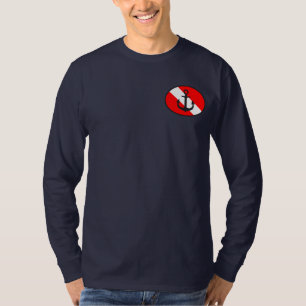 Camiseta Roupa do mergulhador 2 do salvamento