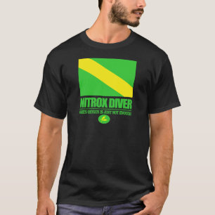 Camiseta Roupa do mergulhador do Nitrox
