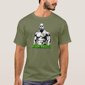 Camiseta Roupa do músculo do Vegan