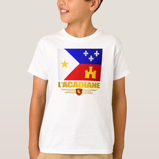 Camiseta Roupa do Orgulho Acadiana (Frente)