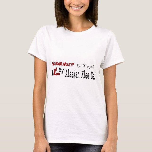 Camiseta Roupa e presentes do Klee Kai (Frente)