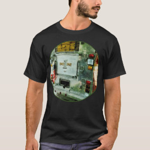 Camiseta Roupa engraçada de yoga do Back-Fire Truck