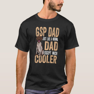Camiseta Roupa Gsp Cão 2 do Ponteiro Shorthair Alemão