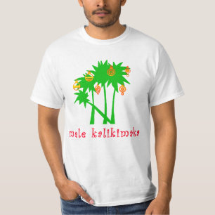 Camiseta Roupa havaiano do Natal de Mele Kalikimaka