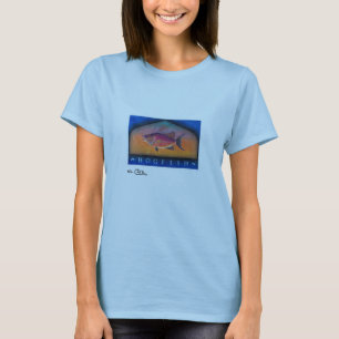 Camiseta Roupa leve de Hogfish, feminino