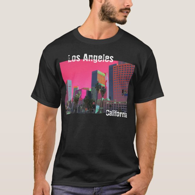 Camiseta Roupa Los Angeles do turismo, Califórnia (Frente)