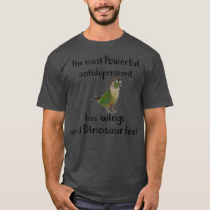 Camiseta Roupa mais antidepressivo do Green Cheek Conure