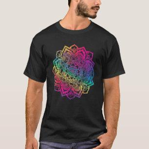 Camiseta Roupa Mandala Hippie Boho Ioga Mantra Om Meditação