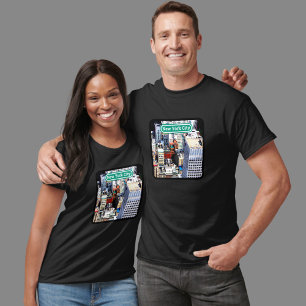 Camiseta roupa moderna Nova Iorque