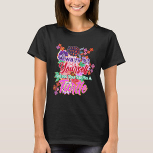 Camiseta Roupa Motivacional de Tartaruga Fofa para Mulheres