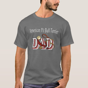 Camiseta Roupa Pai American Pit Bull