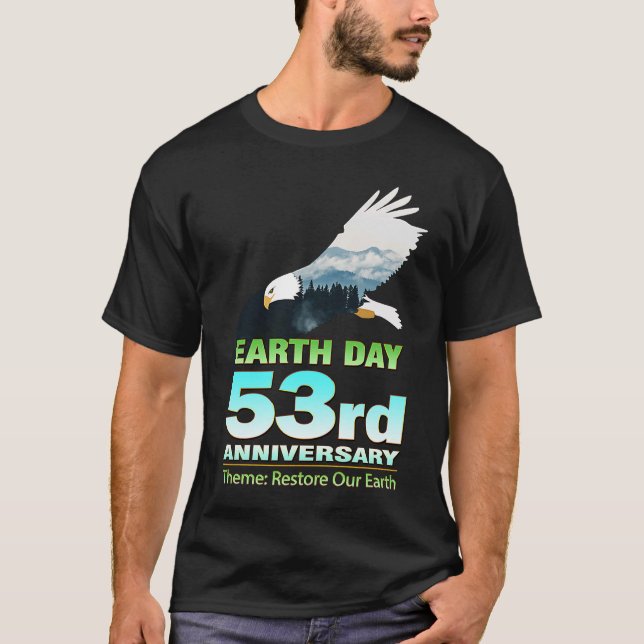 Camiseta Roupa para Ambiente Pro no Dia da Terra (Frente)