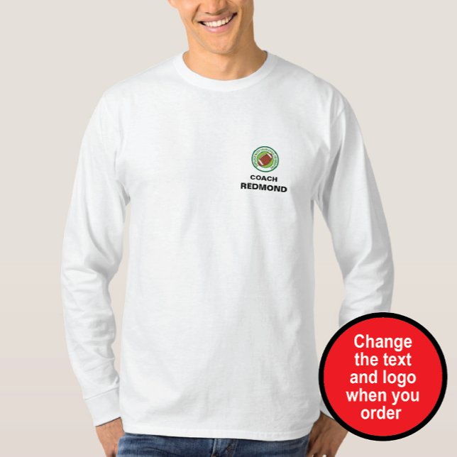 Camiseta Roupa personalizado do treinador personalizado (Criador carregado)