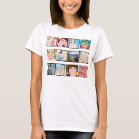 Roupa personalizado foto das senhoras do mosaico