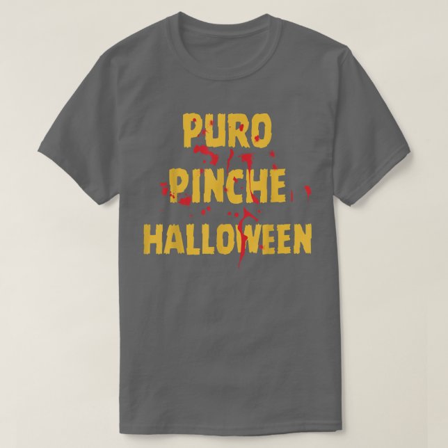 Camiseta Roupa PuroPinche Halloween (Frente do Design)