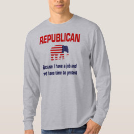 Camiseta Roupa republicano engraçado