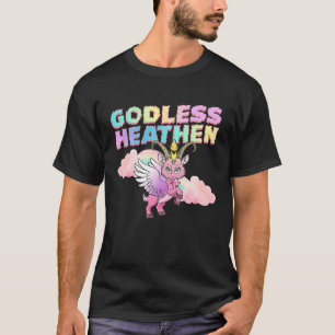 Camiseta roupa satânico sem Deus