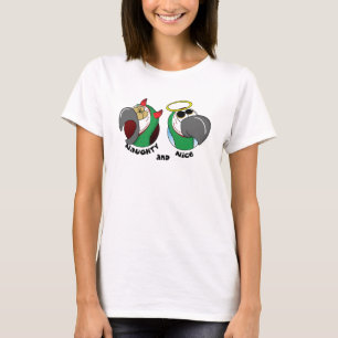 Camiseta Roupa severa impertinente e agradável do Macaw