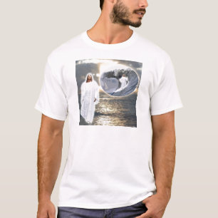 Camiseta Roupa surfando de Jesus