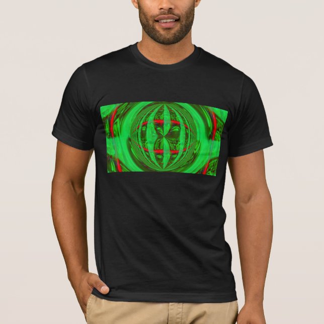 Camiseta roupa Verde-Americana Orb (Frente)