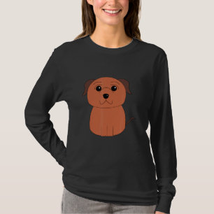 Camiseta Roupas Castanho Para Todas As Idades
