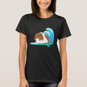 Camiseta Roupas Cavy Surfboard Coisas Figurino Presente sur