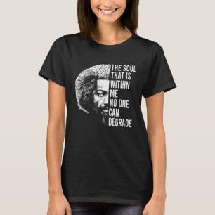 Camiseta Roupas com Citação de Frederick Douglass Mês da Hi