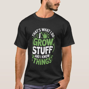 Camiseta Roupas com citações de jardim para jardineiros Div