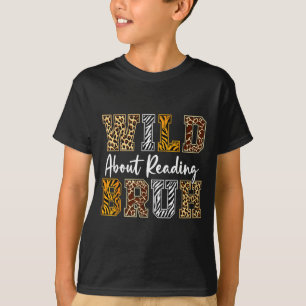Camiseta Roupas com estampa de animais para meninos selvage