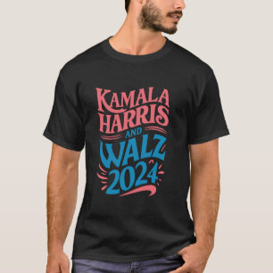 Camiseta Roupas Cute Harris Walz Para Meninas