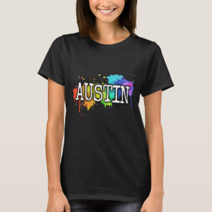 Camiseta Roupas da Cidade de Austin Texas Capital do Estado