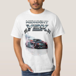 Camiseta Roupas da Cultura Drift do Midnight Racing Club