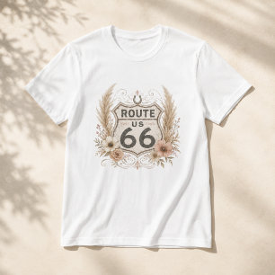 Camiseta Roupas da Estrada Mãe Floral Boho