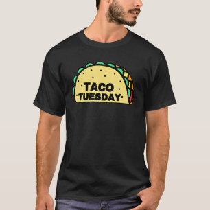 Camiseta Roupas da Terça-feira de Taco Acessórios da Terça