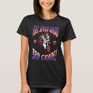Camiseta Roupas De 2023 Meninos Moto Feliz Primeiro Dia Da