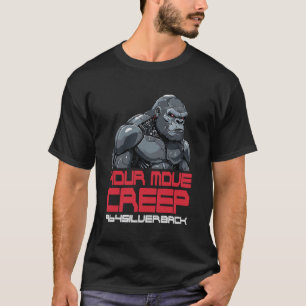 Camiseta Roupas de academia 96.4 Silverback, musculação, fo