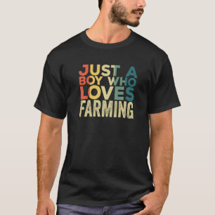 Camiseta Roupas de Agricultura Camponês Agricultura Fazenda