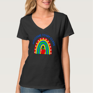 Camiseta Roupas de Boas-Vindas à Minha Turma para Professor