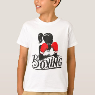 Camiseta Roupas de Boxe Cardio Femininas