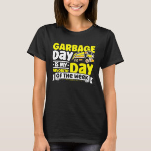 Camiseta Roupas de Caminhão de Lixo Reciclagem para Meninos