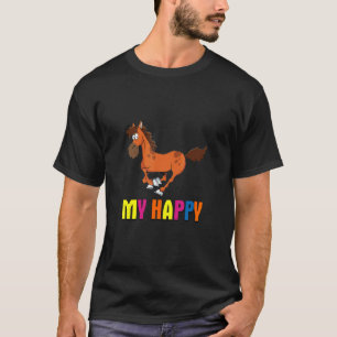 Camiseta Roupas De Cavalo Dizem Não Dizem Sim A Unicórnios