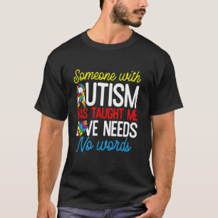 Camiseta Roupas de Conscientização sobre Saúde do Autismo H