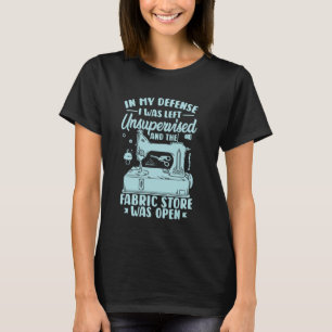 Camiseta Roupas de costura Artesanatos de Tecido engraçados