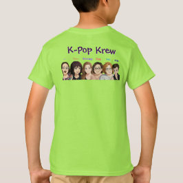 Camiseta Roupas de Criança jenX Tunes