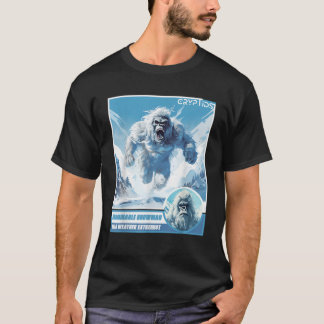 Camiseta Roupas de Criança Unissex para Crente de Criptozoo