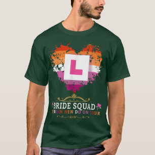Camiseta Roupas de Despedida de Solteira Lésbica para Mulhe