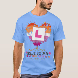 Camiseta Roupas de Despedida de Solteira Lésbica para Mulhe
